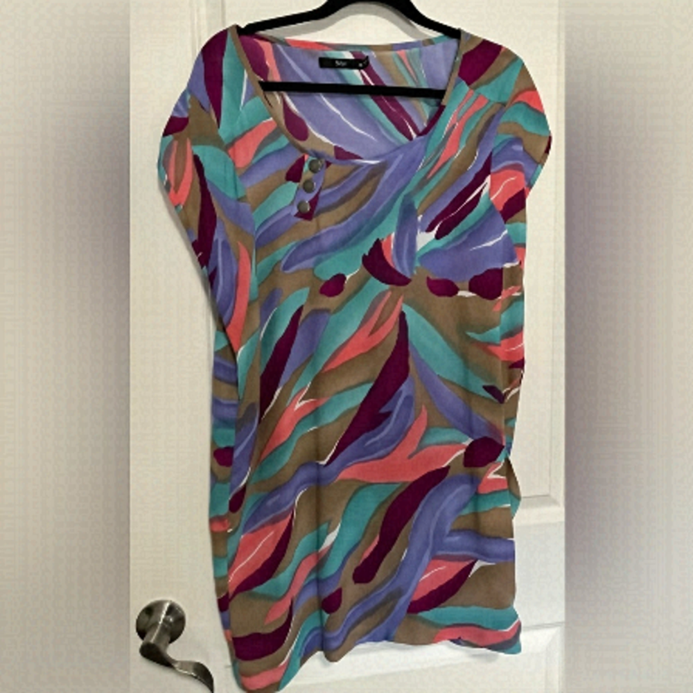 🇨🇦 3 FOR $20 🇨🇦. ❤️HOST PICK❤️ SPORTSGIRL, SZ 10, DRESS, TUNIC, ASYMMETRIC.